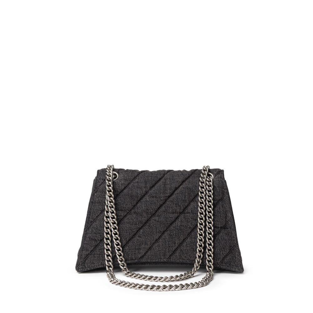 Balenciaga Black Fabric And Leather Shoulder Bag - Immagine del prodotto 2