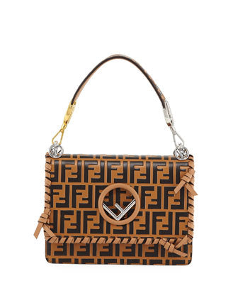 FENDI KAN I FF ZUCCA SHOULDER BAG - Immagine del prodotto 2
