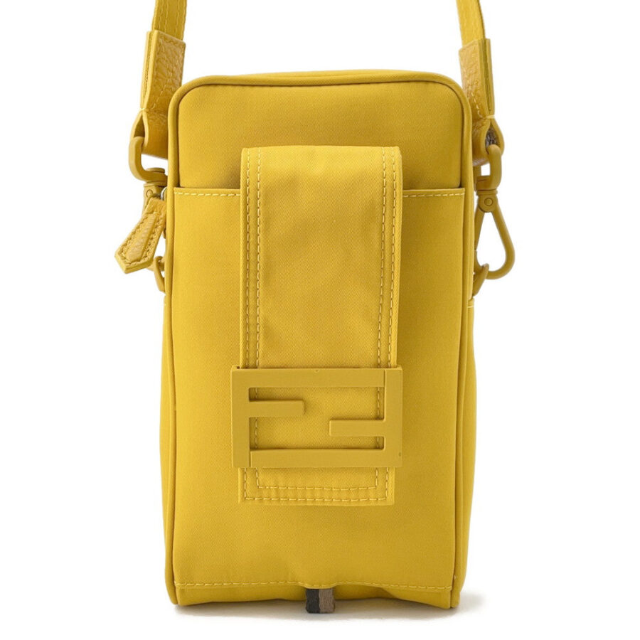 FENDI Shoulder Bag Yellow7AS056 Nylon | Studio Nafay