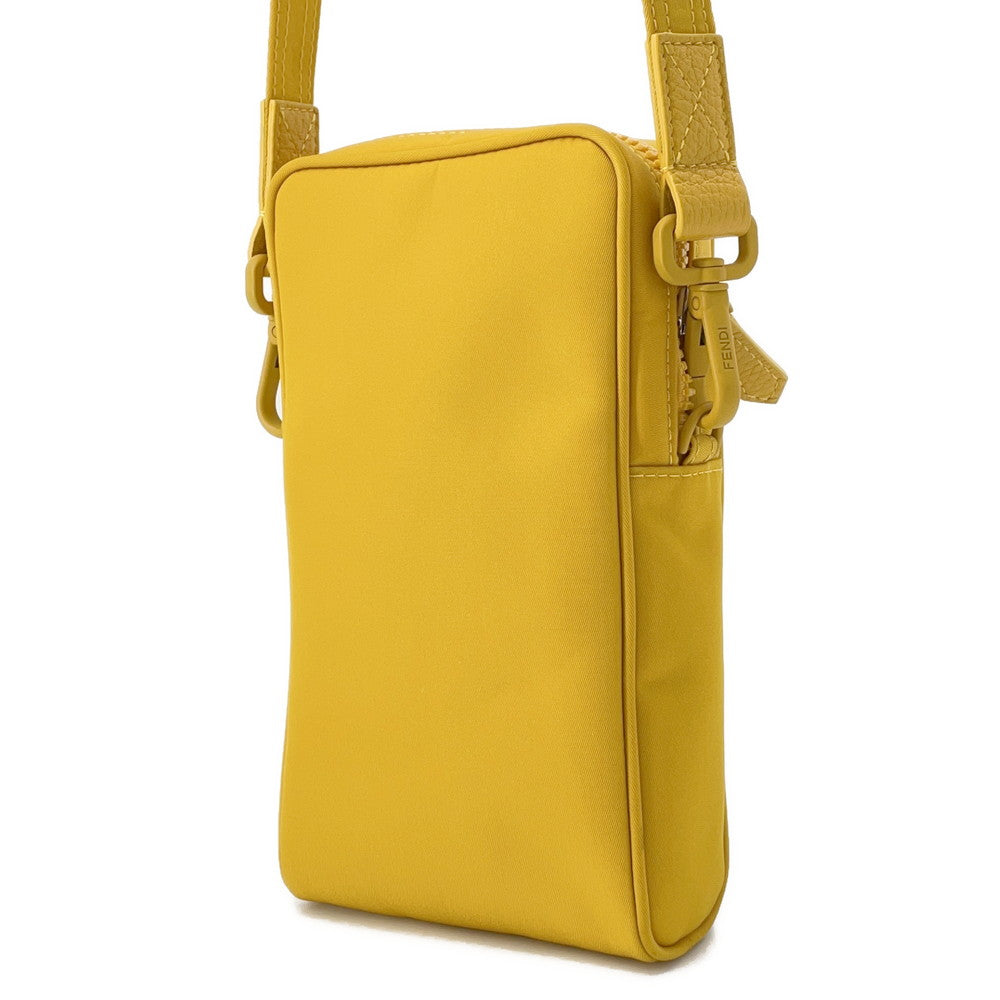 Fendi Borsa a spalla Giallo7as056 Nylon