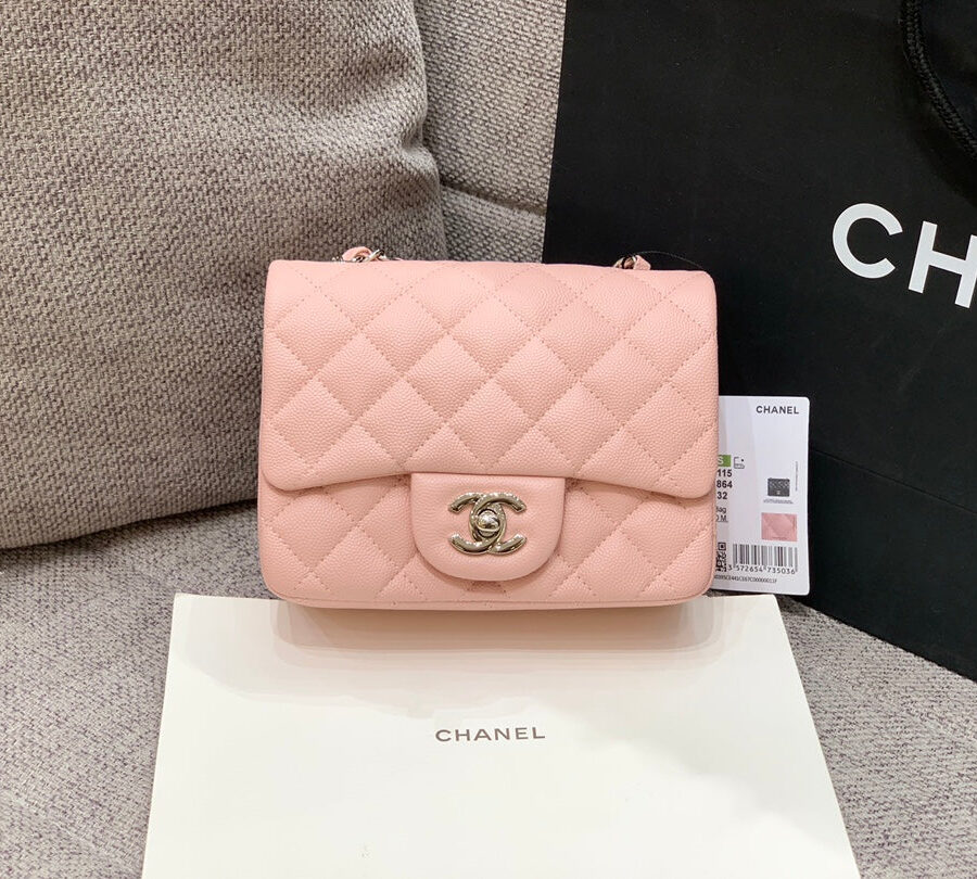 Louis Vuitton Flap Bag pink – front view