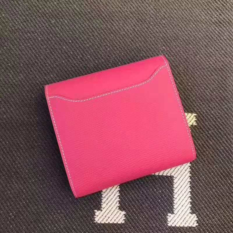 Hermes Constance pink bag – front view