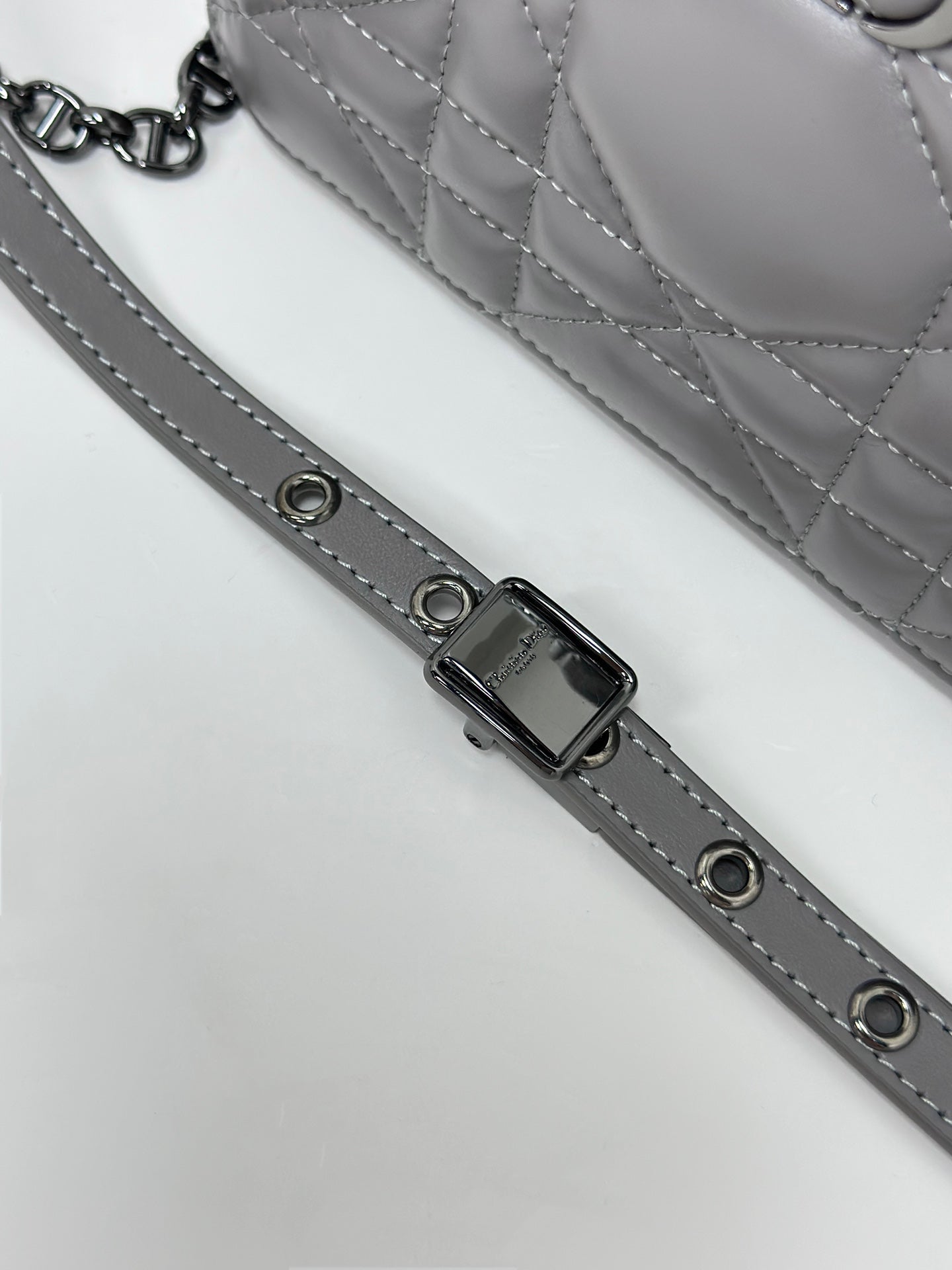 CARO BOX 19 IN Grigio Pelle di vitello