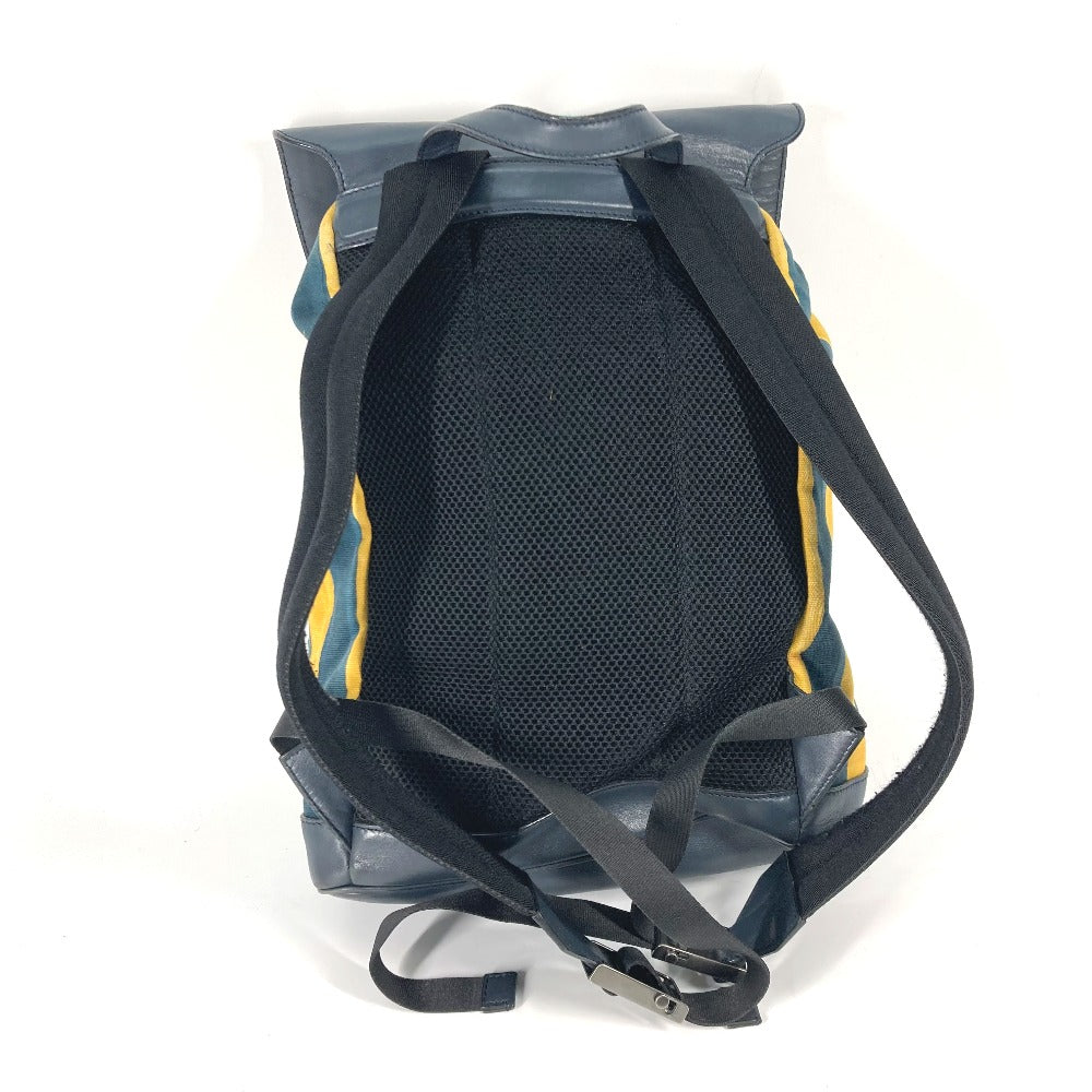 Fendi Backpack yellow bag – front view