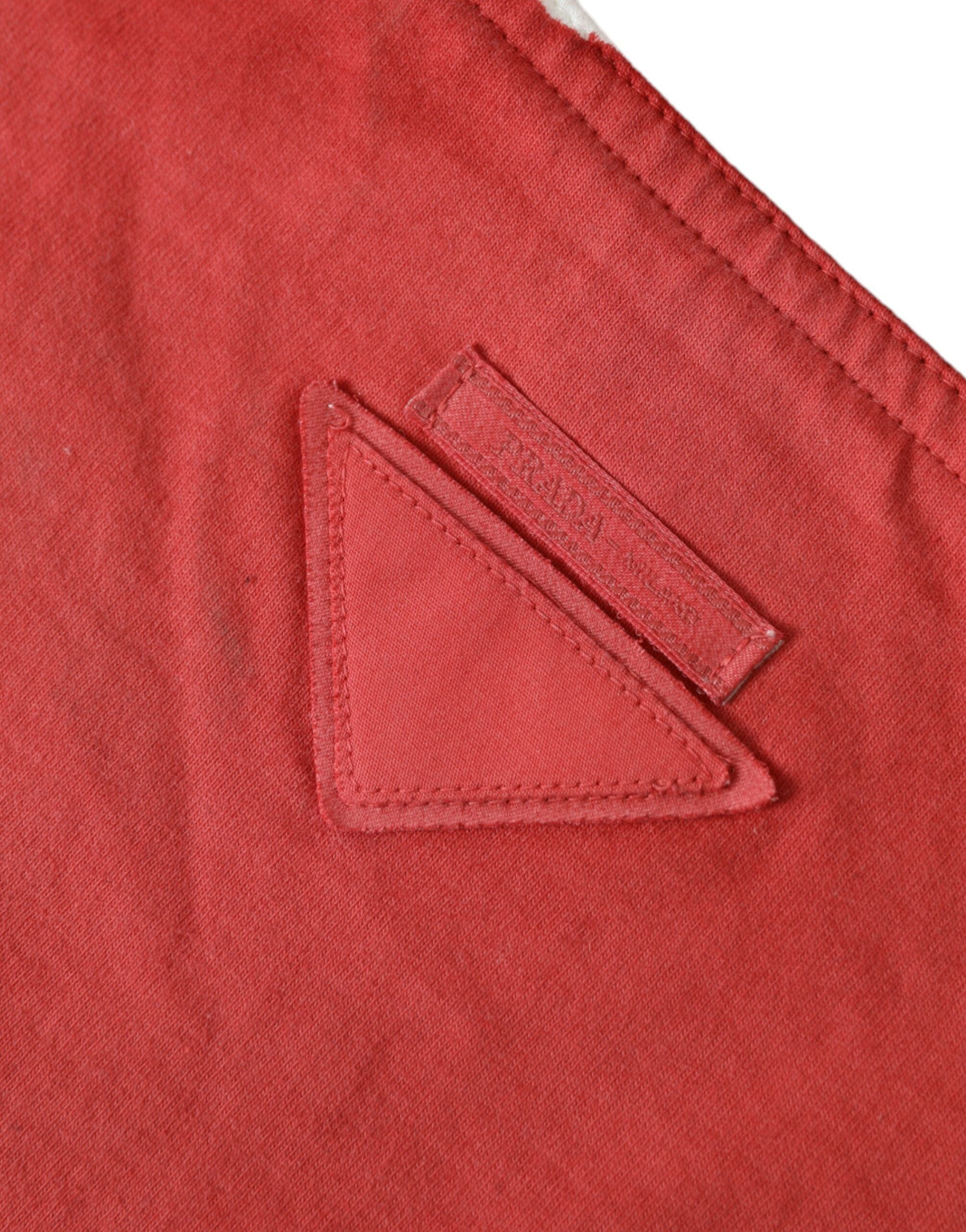 Prada Tote red bag – front view
