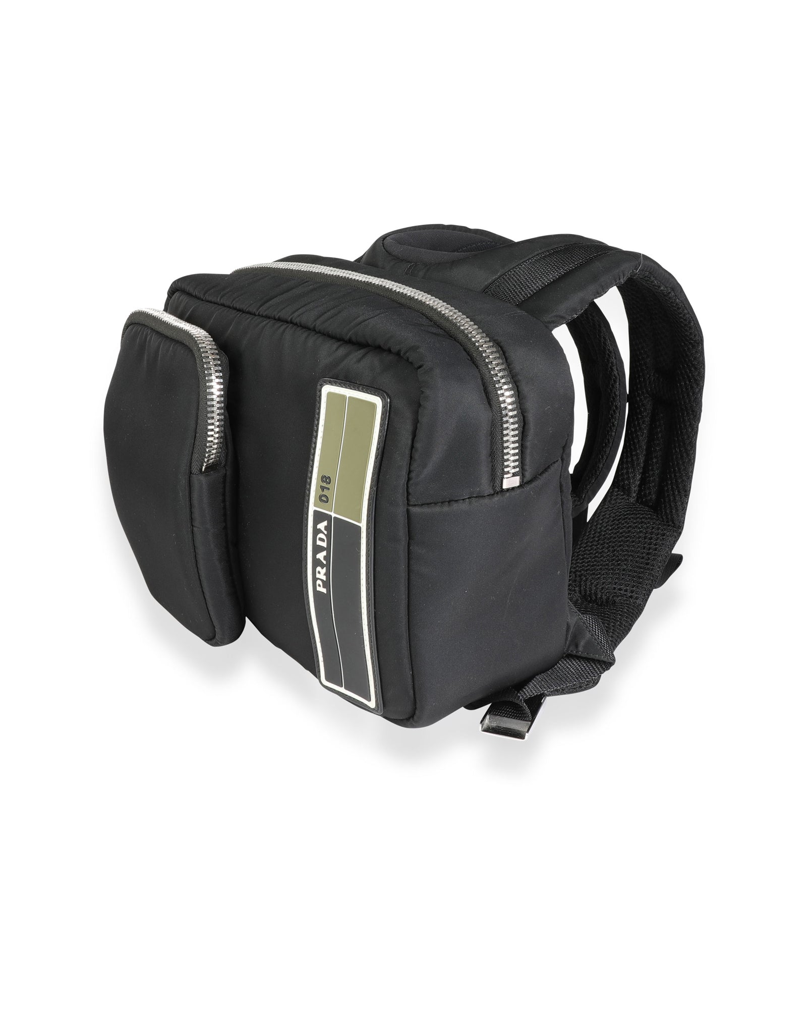 Zaino Prada Nero Tessuto Pocket Nylon Technical