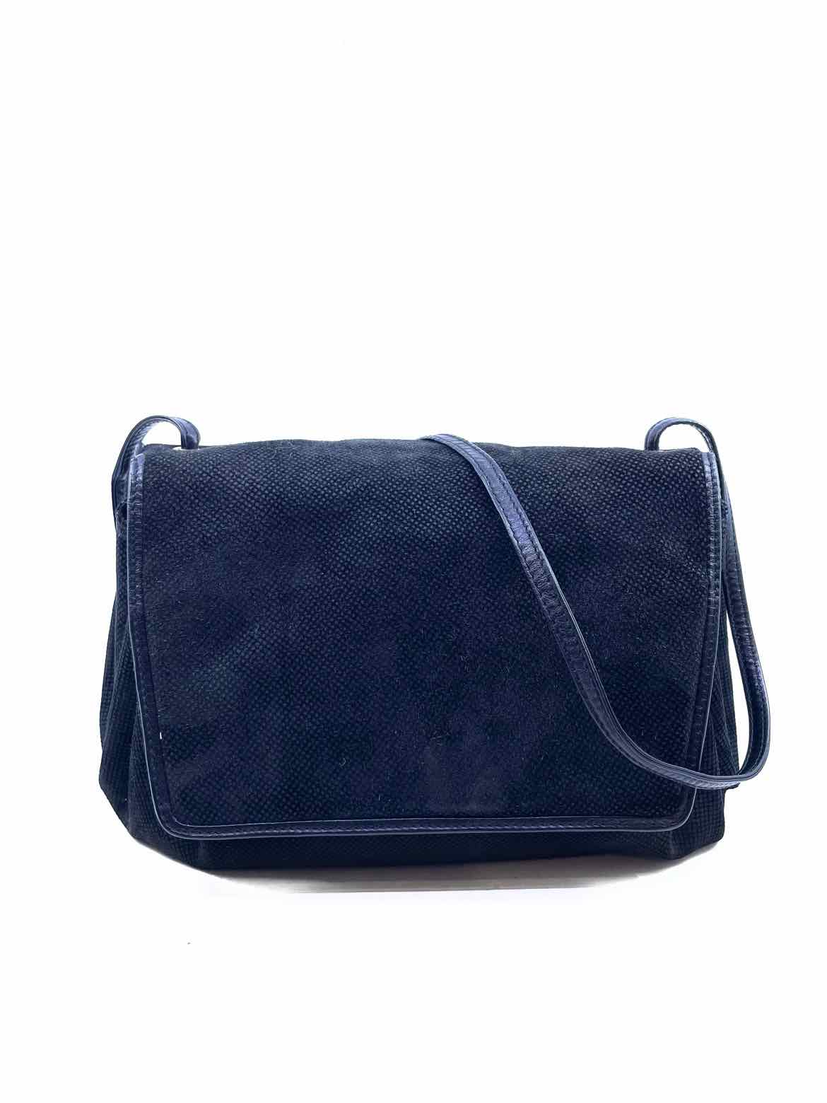 BOTTEGA VENETA Nero Suede Solid Borsa