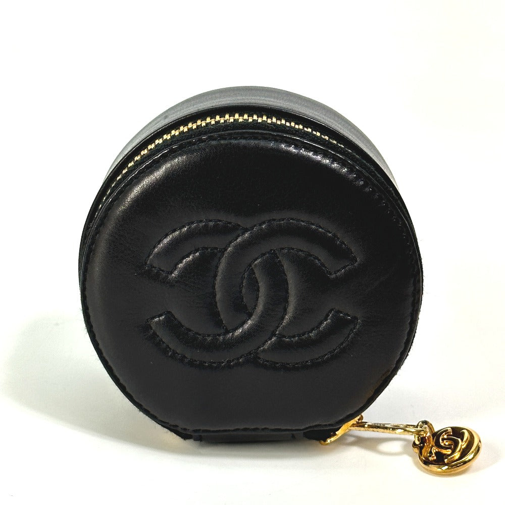 Chanel 30 Borsa a mano in Agnello Nero 2
