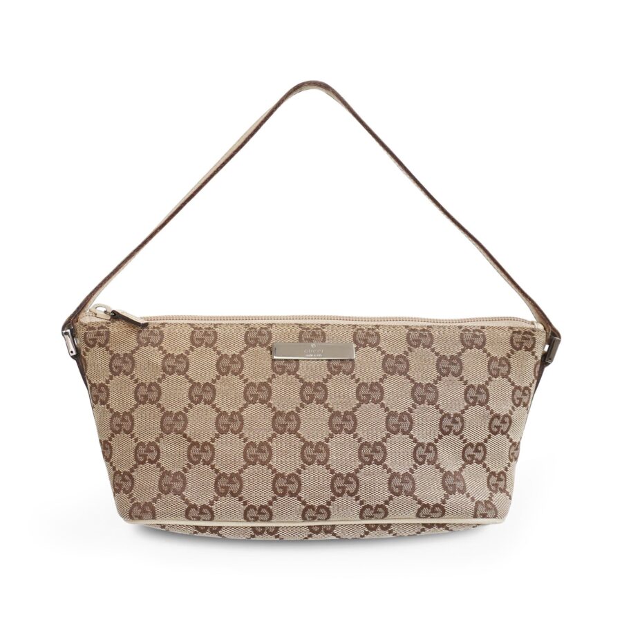 Gucci 'MONOGRAMMA Boat Pochette' Shoulder Bag | Studio Nafay