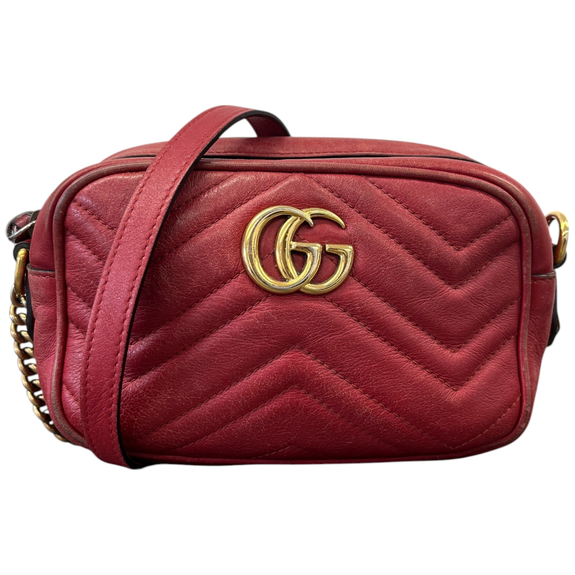 Women’s Gg Marmont Mini Bag Rosso