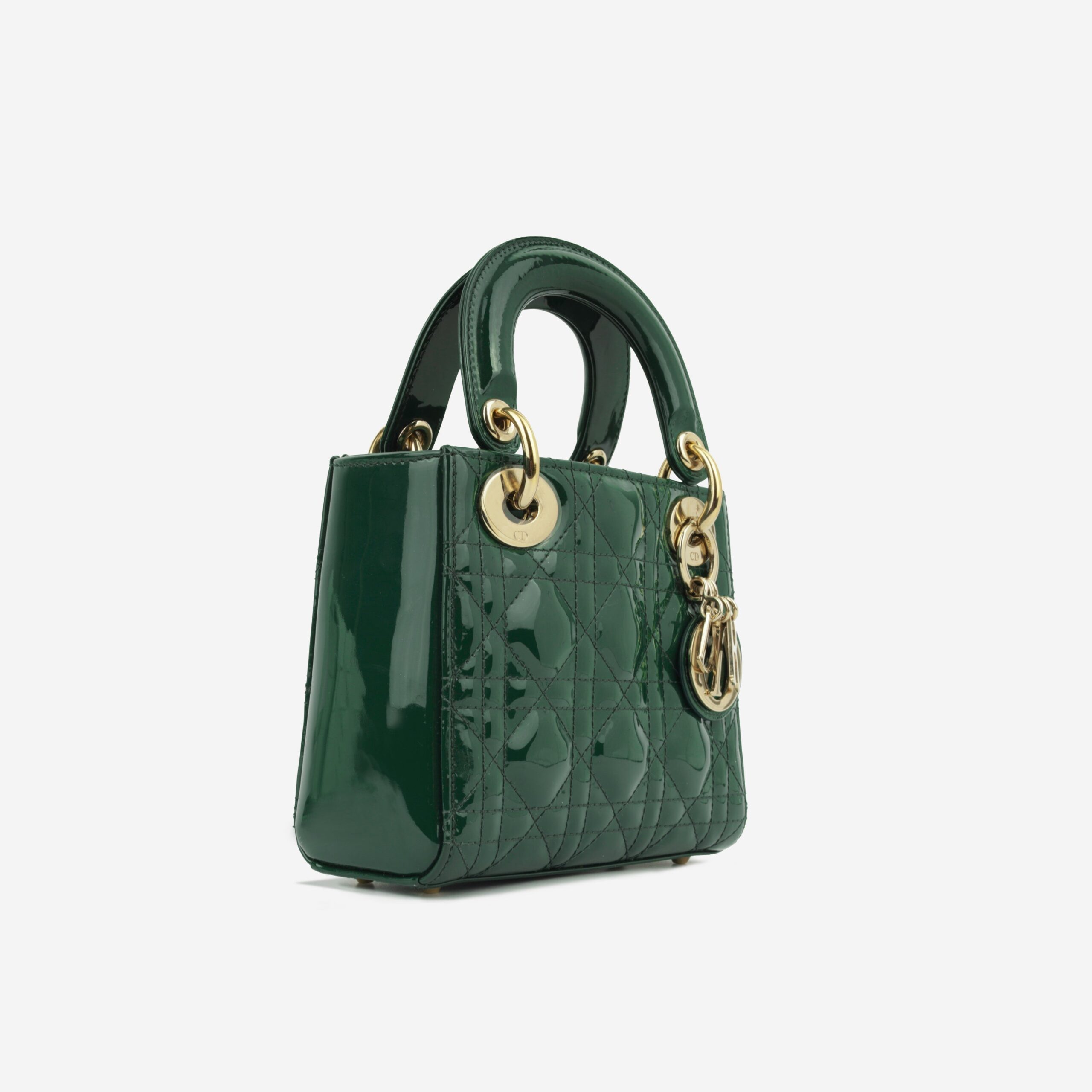 Mini Lady Dior - Verde bosco