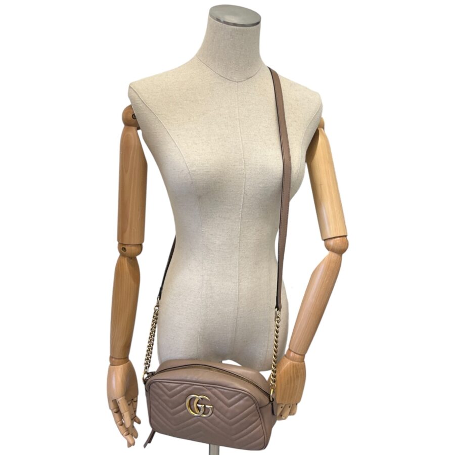Women's Gg Marmont Small Camera Bag Nude | Studio Nafay