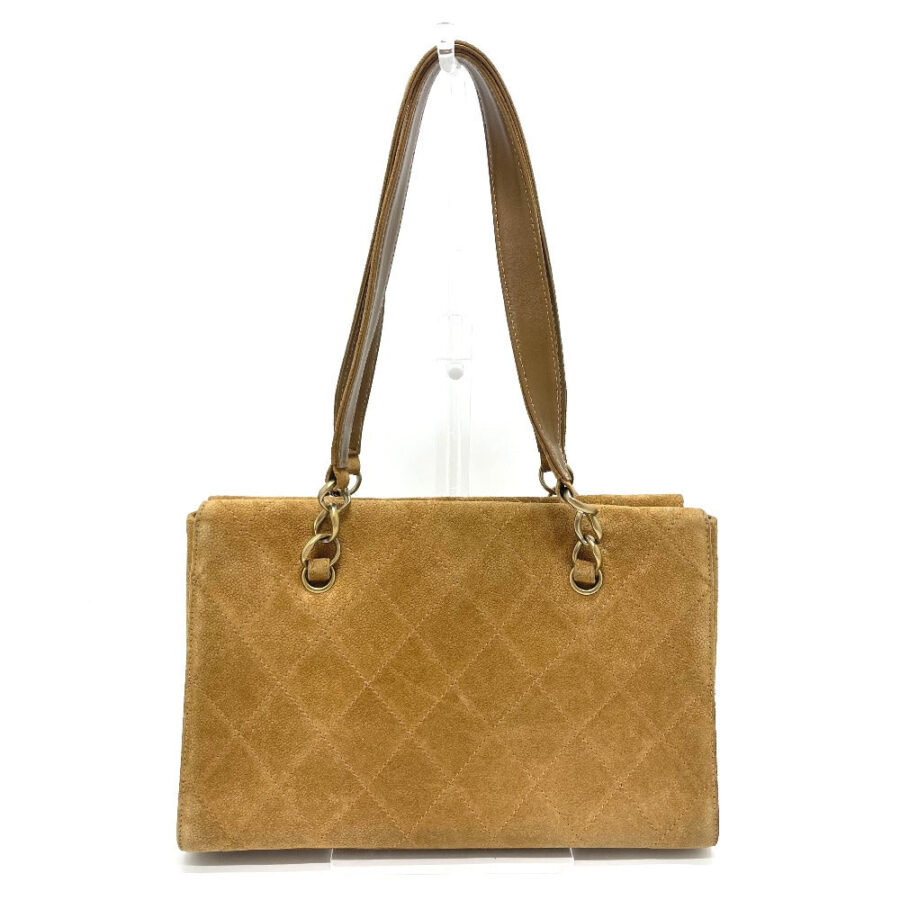 Chanel Shoulder Bag brown – front view