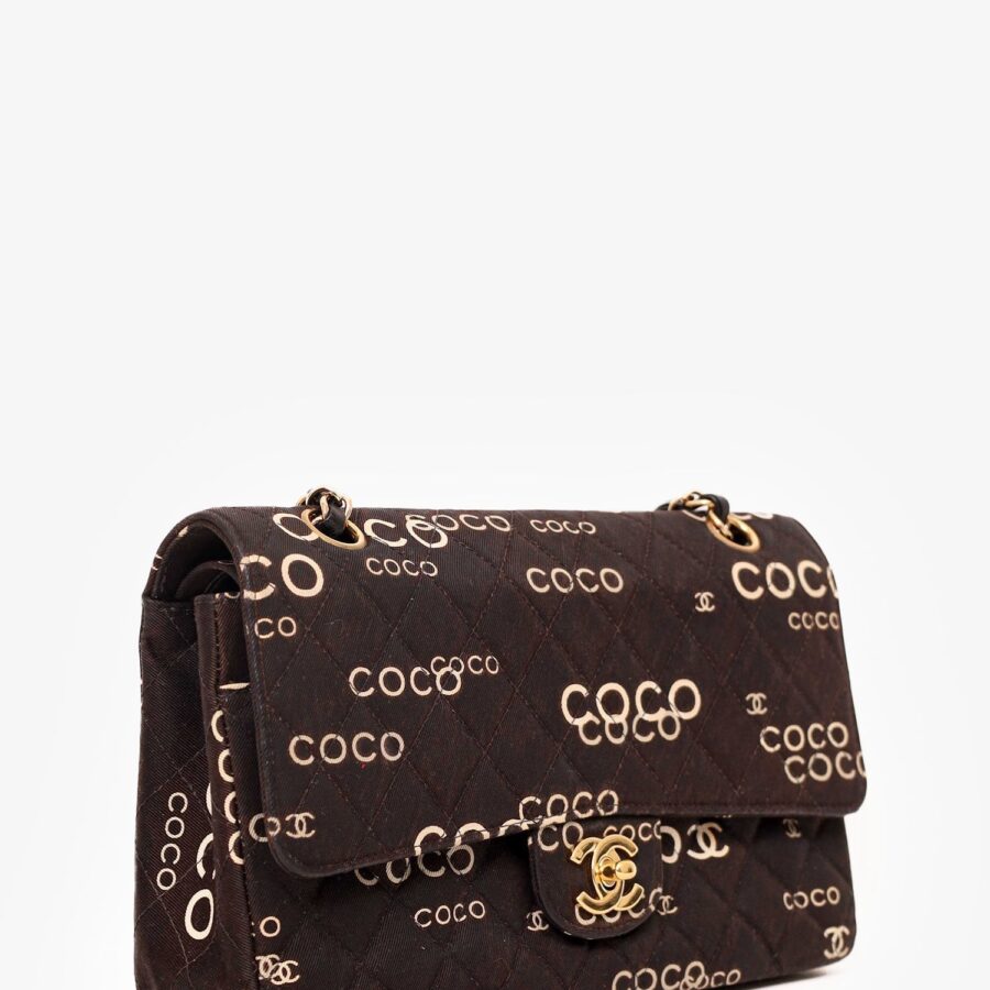 Chanel handbag black – front view