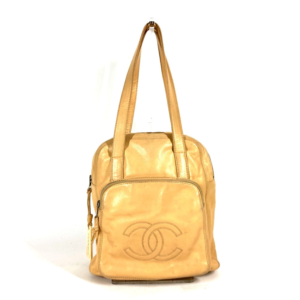 Chanel 30 Pelle Beige Shopping bag