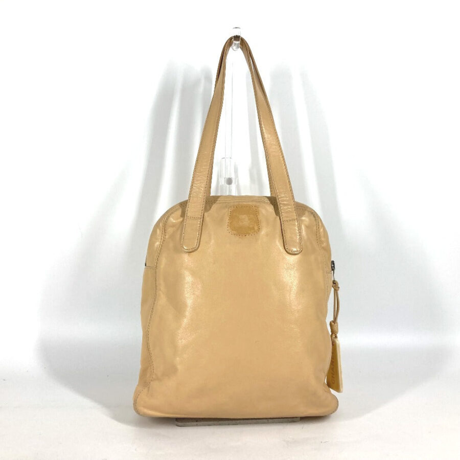 Chanel Tote beige bag – front view