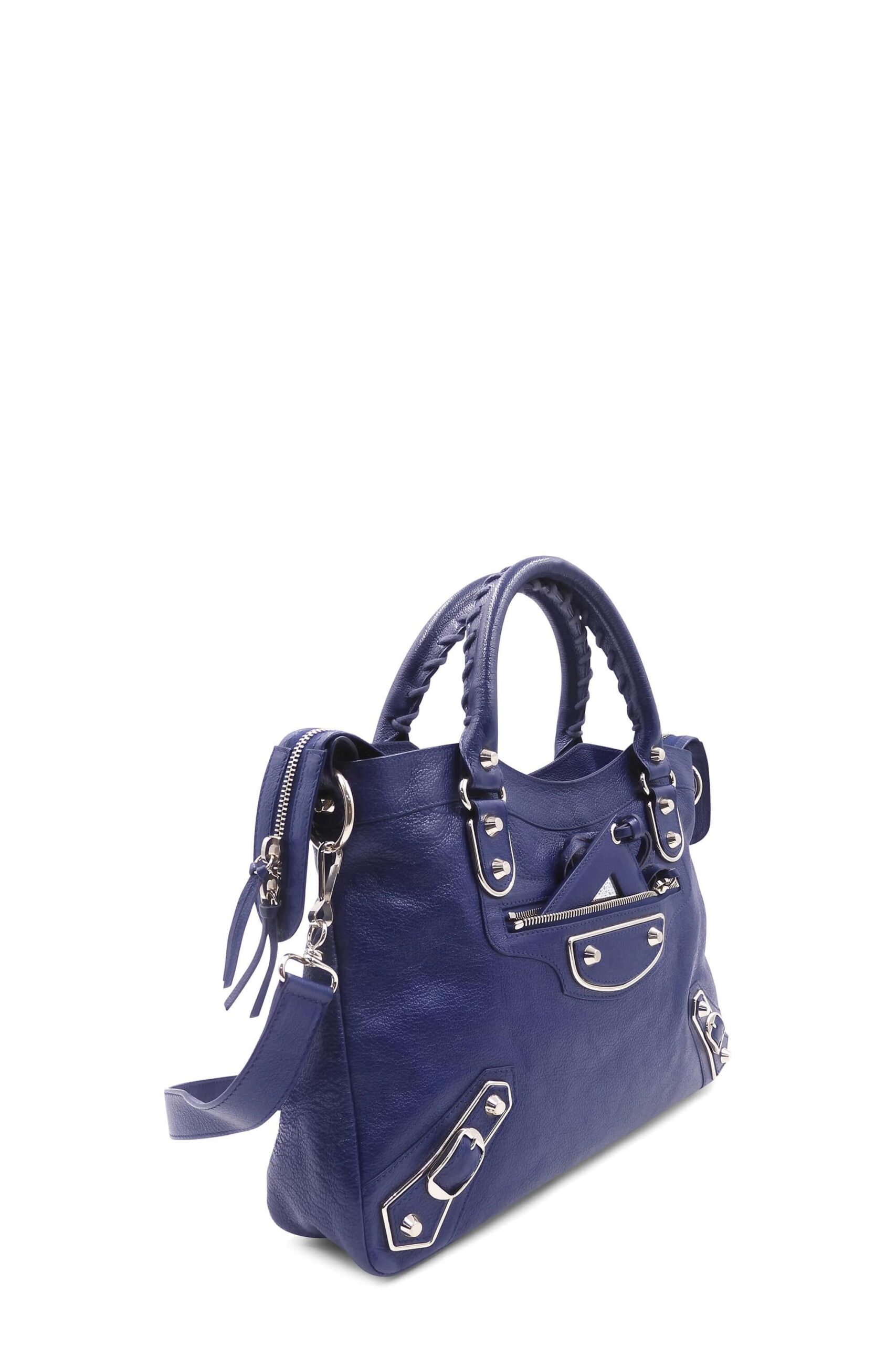 Motocross Metallic Edge Town Bag Blu