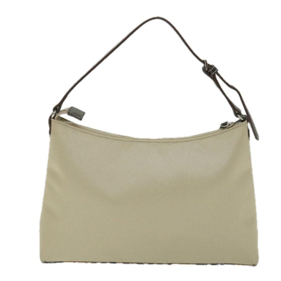 Burberry Blue Label Shoulder Bag Nylon Beige Auth hk910 | Studio Nafay