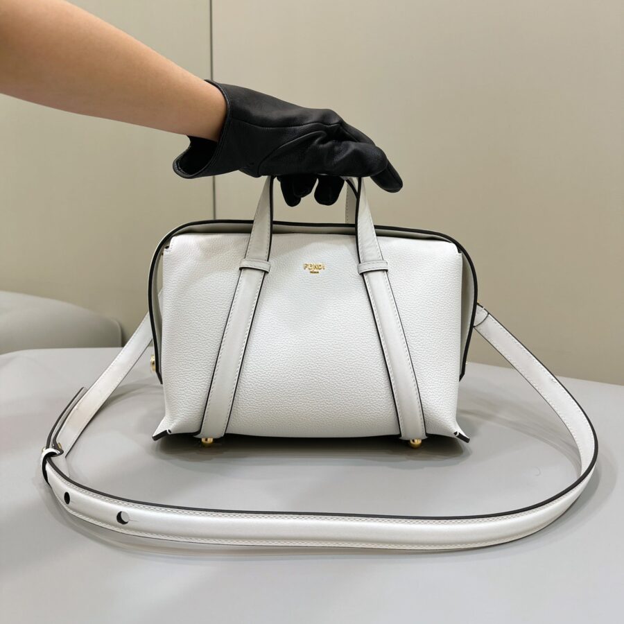 Fendi handbag gold – front view